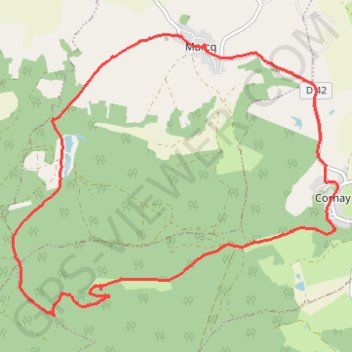 Marcq GPS track, route, trail