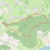 Grandmont - Saint-Cernin-de-Larche GPS track, route, trail