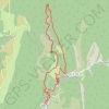 Canyon des Gueulards GPS track, route, trail