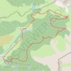 Tour du vallon de la Jarjatte GPS track, route, trail