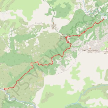 Tuarelli-Bonifatu GPS track, route, trail