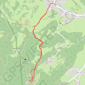 Balade du Mont Saint Michel GPS track, route, trail