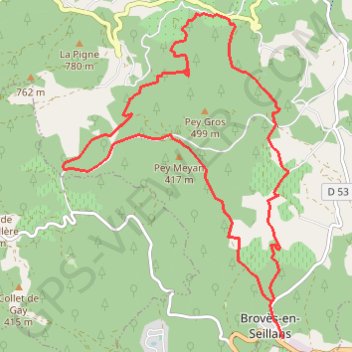 VIADIC DU RAYOL GPS track, route, trail