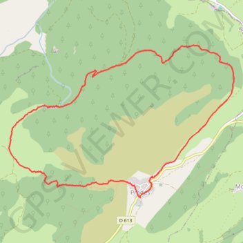 La Forêt Royale GPS track, route, trail