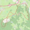 Massif des Bois Noirs - Le Bois des Côtes GPS track, route, trail