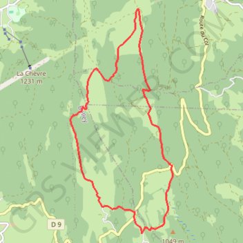 Col de Richemond - Planvanel - Pré carré - Les Orgères GPS track, route, trail