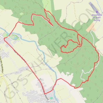 Angais Beuste DH GPS track, route, trail