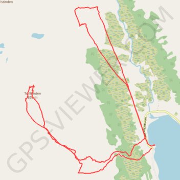 Norvège - Alpes de lyngen - Arnoya - Trolltinden GPS track, route, trail