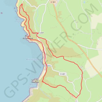 Auderville (50440) GPS track, route, trail