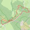 Raquette violette GPS track, route, trail