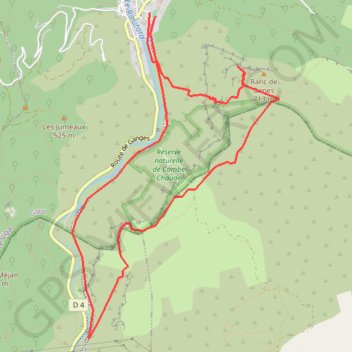 Roc de banes GPS track, route, trail