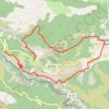 Verdon-La Palud-Sentier Bastidon GPS track, route, trail