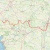 GR 364 : De Poitiers à Bournezeau GPS track, route, trail