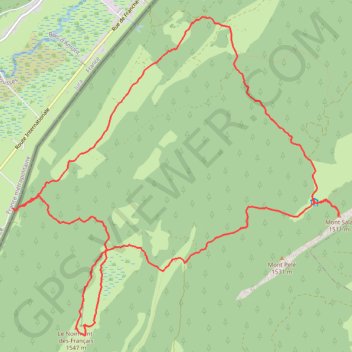 Mont Sâla GPS track, route, trail