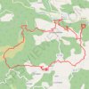 Boucle randonnee moures GPS track, route, trail