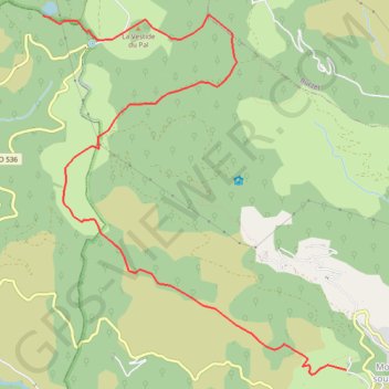 Montpezat GPS track, route, trail