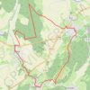 Monts de Gy - Circuit de la Colombine GPS track, route, trail