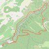 Les gorges de L'Aiguebrun GPS track, route, trail