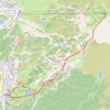 Croix de Chamrousse depuis Roche Béranger GPS track, route, trail