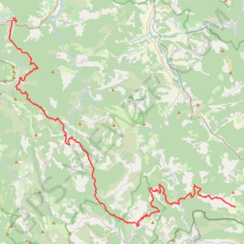 Grande Traversée des PréAlpes : variante Saillans - Montmorin GPS track, route, trail