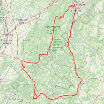 Balade du 2022 - 04 - 17 GPS track, route, trail