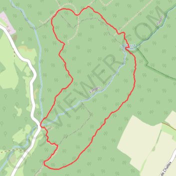 Bois Plan GPS track, route, trail