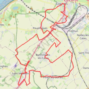 TELETHON 2022 BOUCLE 40 KM GPS track, route, trail