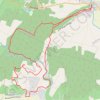 Randonnée en forêt de Massargues et vallée du Bourdic - Serviers-et-Labaume GPS track, route, trail