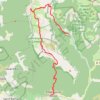Archiane Chatillon par le Glandasse GPS track, route, trail