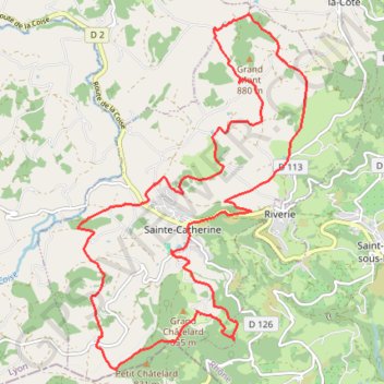TTP 20 km GPS track, route, trail