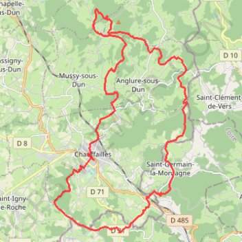 Parcours_360024.gpx GPS track, route, trail