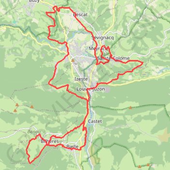 22em-randonnee-vtt-du-haut-bearn GPS track, route, trail