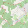 Circuit vert de La Brède GPS track, route, trail