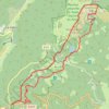 Lacs Vosgiens, Lac des Truites GPS track, route, trail