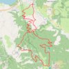 Crête du Lauzet GPS track, route, trail
