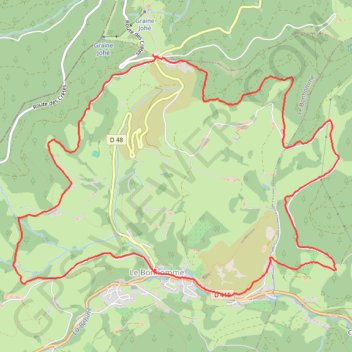 Col de Bagenelles GPS track, route, trail