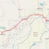 Pincher Creek - Lethbridge GPS track, route, trail