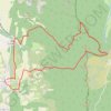 Pas du Buis. La Baume Cornillane GPS track, route, trail
