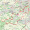 Toboggan meudonnais, grand parcours 2021 GPS track, route, trail