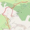 Mont Ceint GPS track, route, trail