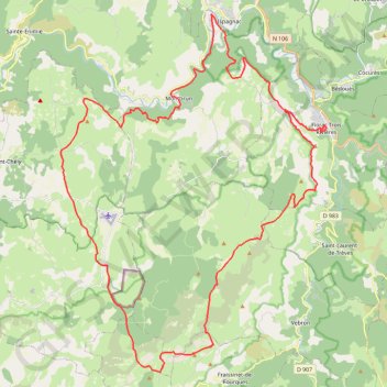 ZUT 70 km GPS track, route, trail