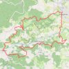 Vaugneray : Col de la Fausse - Aduts - Giraud GPS track, route, trail