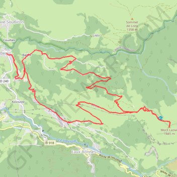 _Montagne-Verte-en-boucle-depuis-Beost-30-05-2012 GPS track, route, trail