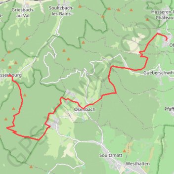 Wasserbourg - Voegtlinshoffen GPS track, route, trail
