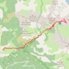Clignon - Col de l'Encombrette GPS track, route, trail
