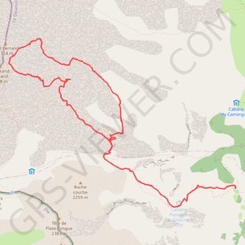 Tour du Chourum Olympique depuis Serre Long (Devoluy) GPS track, route, trail