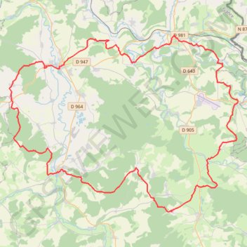 Tour aux Marches de Meuse (Meuse) (2021) GPS track, route, trail