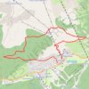Montgenèvre - Grand Balcon en boucle GPS track, route, trail