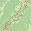 Schlucht - Lac des truites GPS track, route, trail