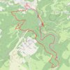 Mouthier Hautepierre - Source de la Loue GPS track, route, trail